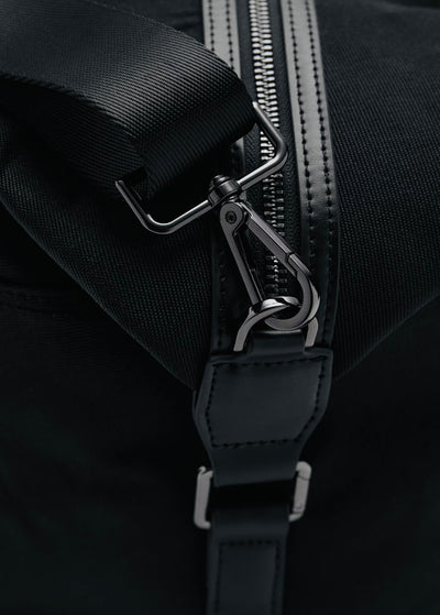 Sac bowling combiné cuir Mango