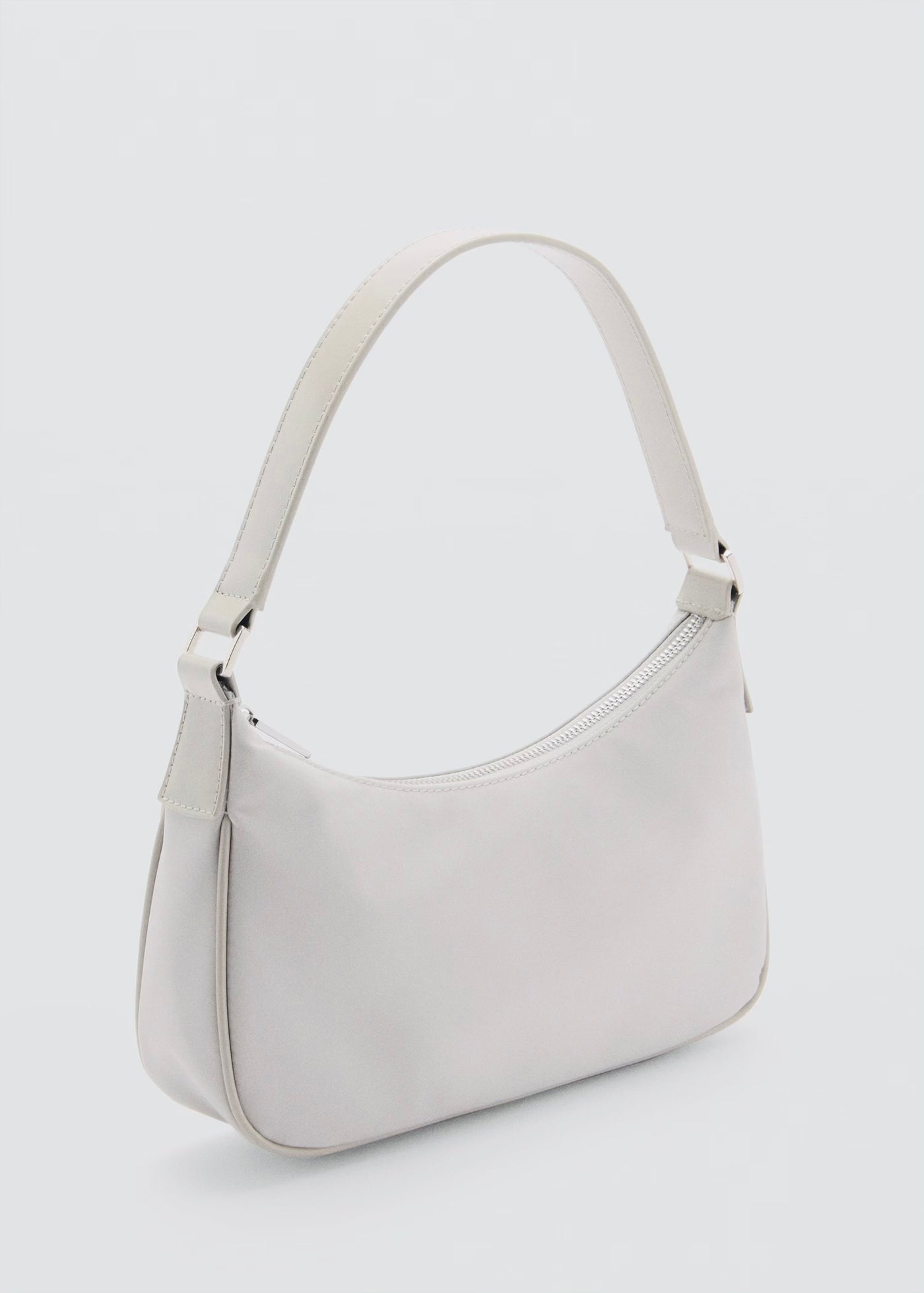 Petit sac porté épaule nylon Mango