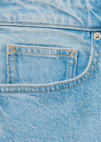 Jean Ben Cropped Tapered-Fit Mango