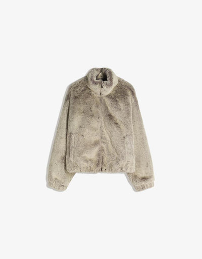 BLOUSON FAUSSE FOURRURE