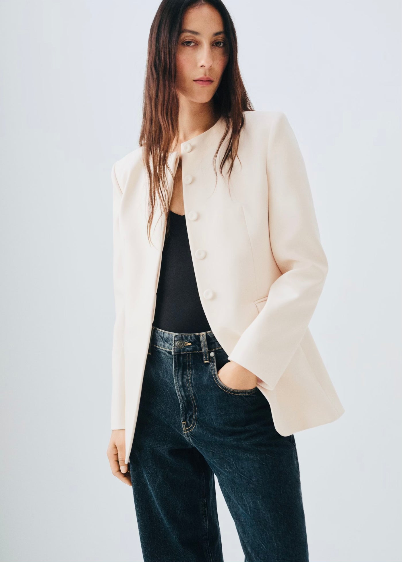 Veste de costume ajustée