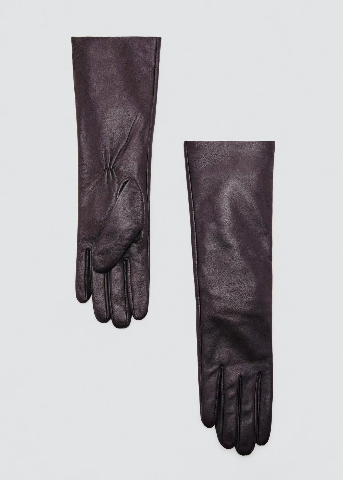 gants longs en cuir