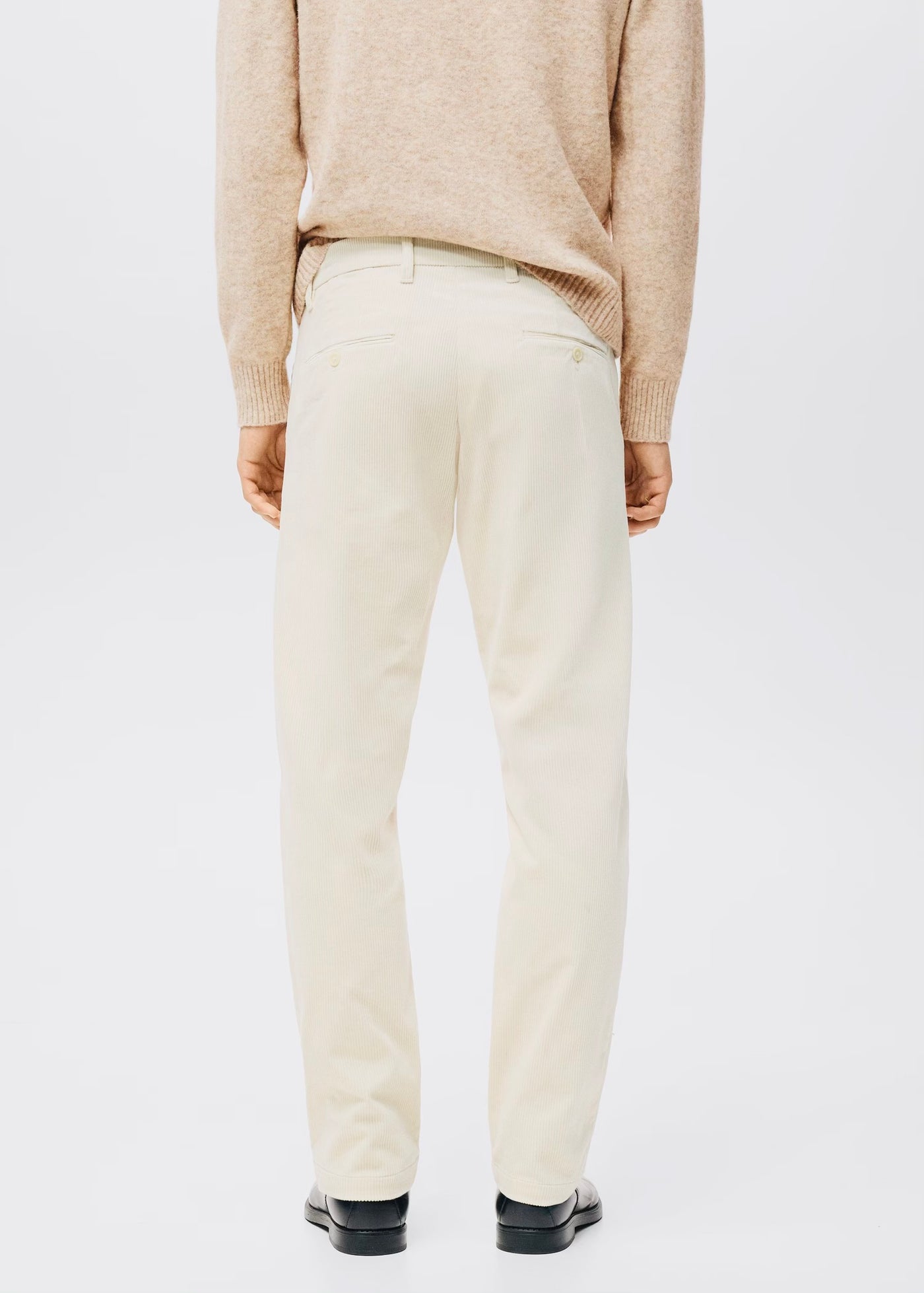 Pantalon Velours Côtelé Slim-Fit