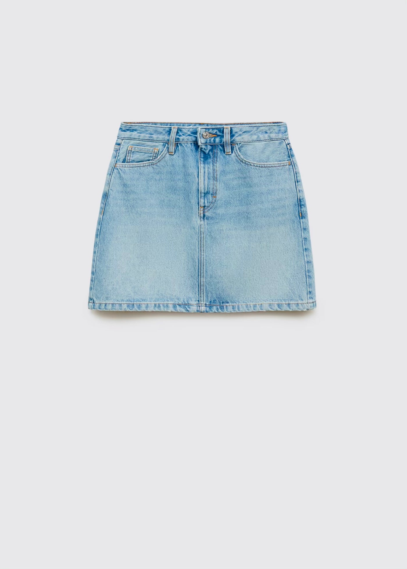Jupe courte denim