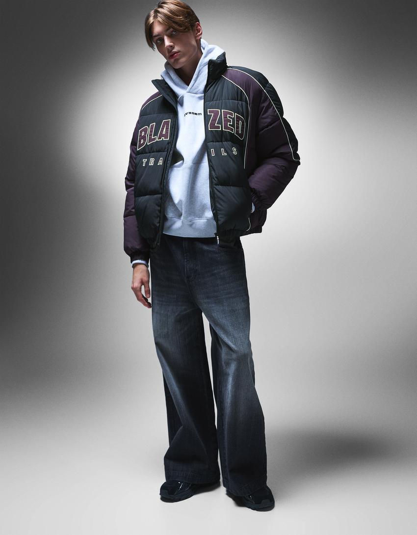 BLOUSON PUFFY IMPRIMÉ