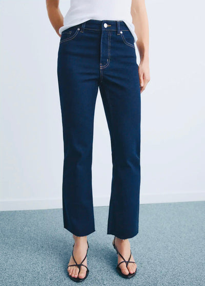 Jean Sienna Flare Crop