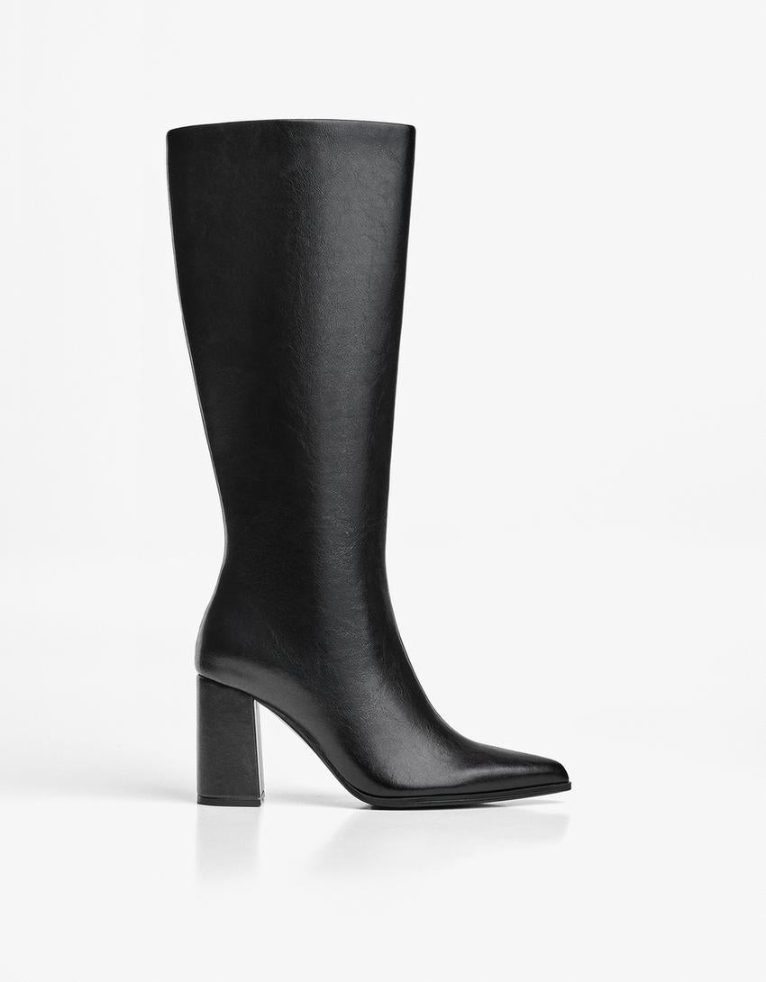 Bottes à Talon large
