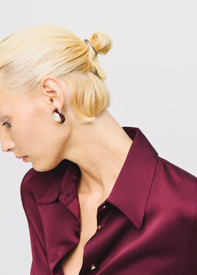 Chemise à Imprimé Abstrait