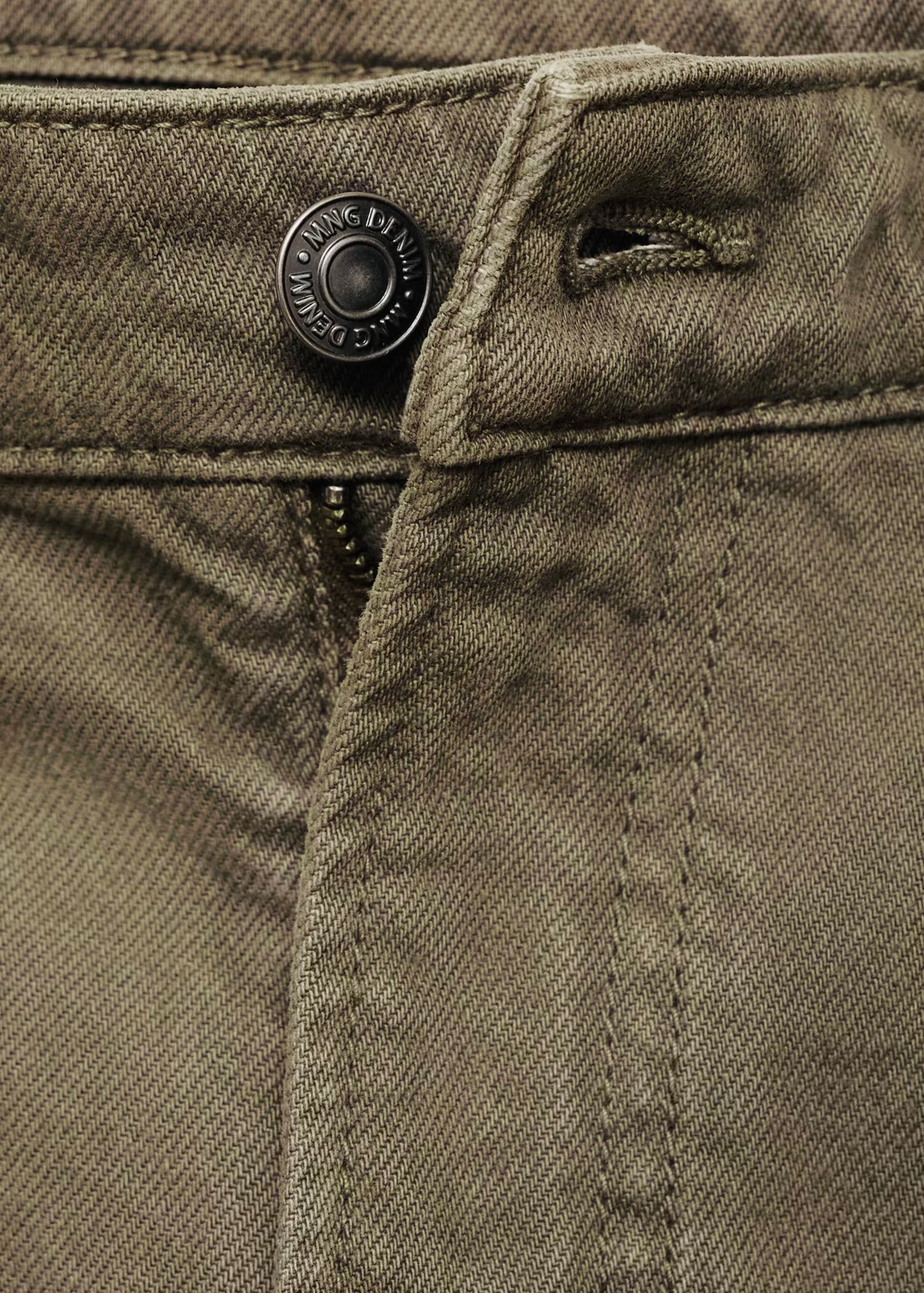 Jean Ben Cropped Tapered-Fit Mango