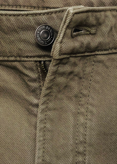 Jean Ben Cropped Tapered-Fit Mango