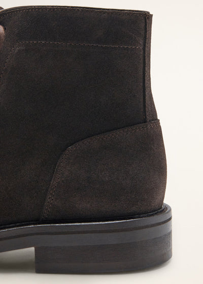 BOTTINES CUIR LACETS