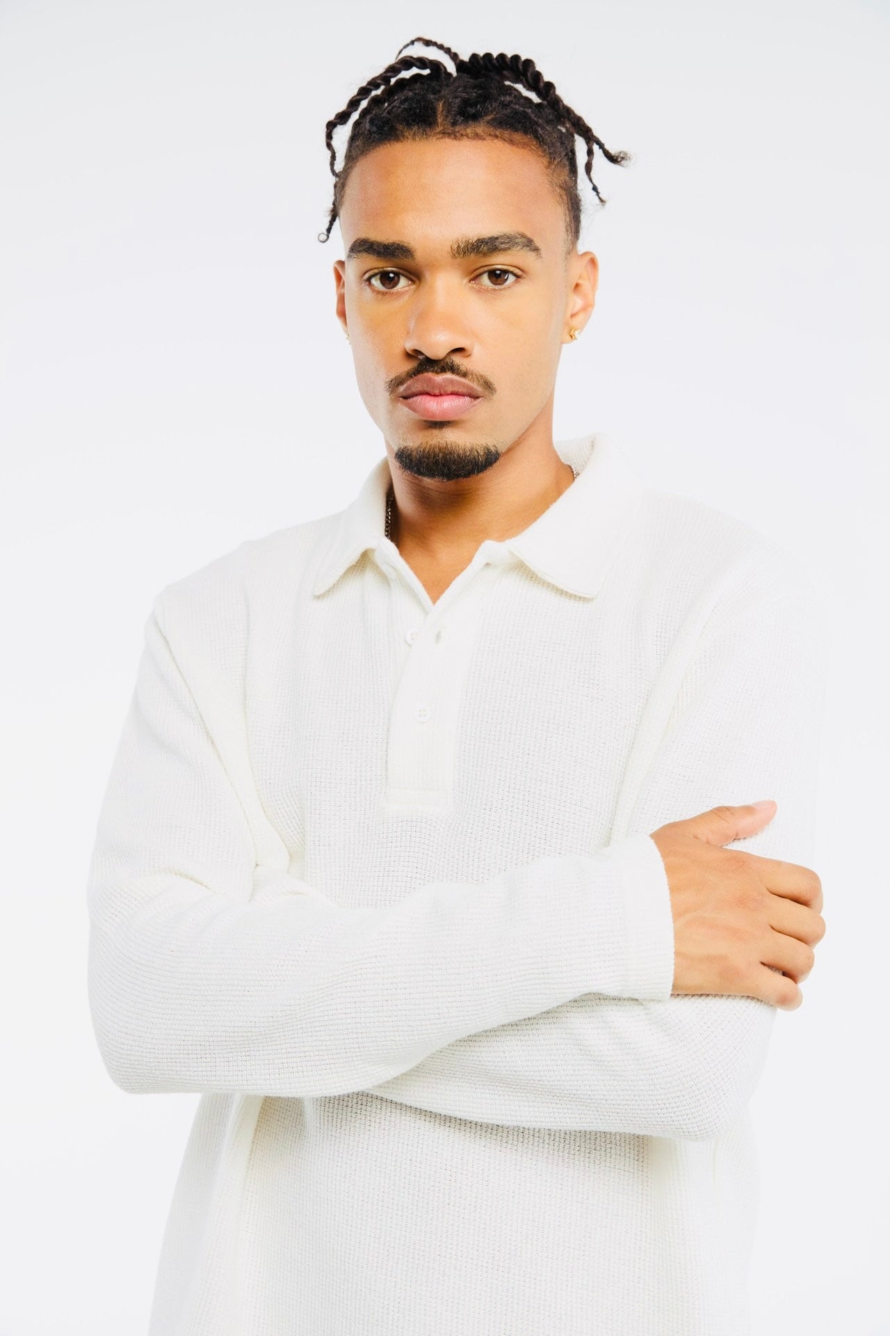 Chemise à Manches Longues avec Boutonnage New Yorker