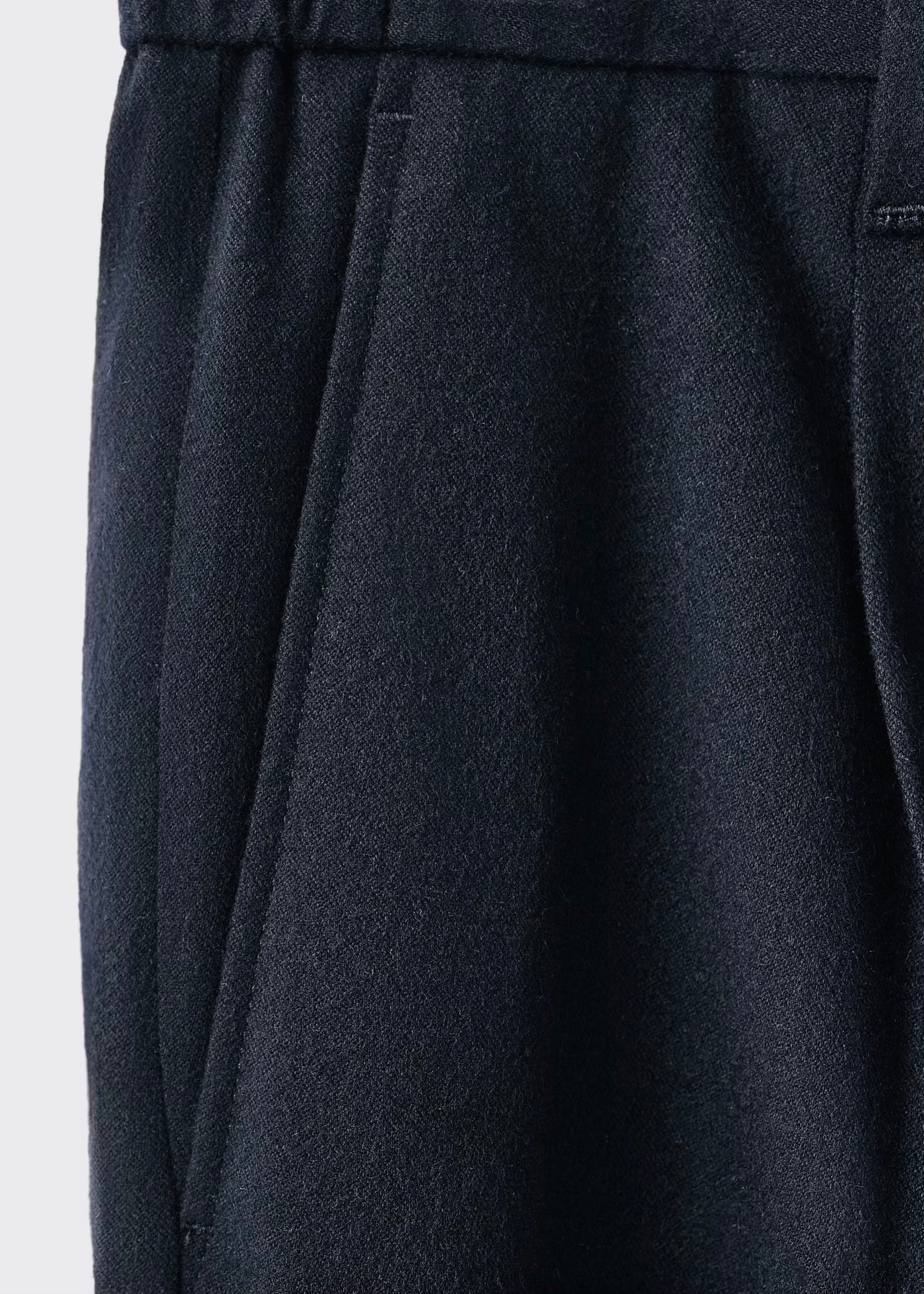 Pantalon Flanelle Regular-Fit à Pinces