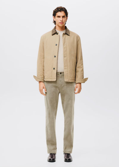 Pantalon Velours Côtelé Slim-Fit