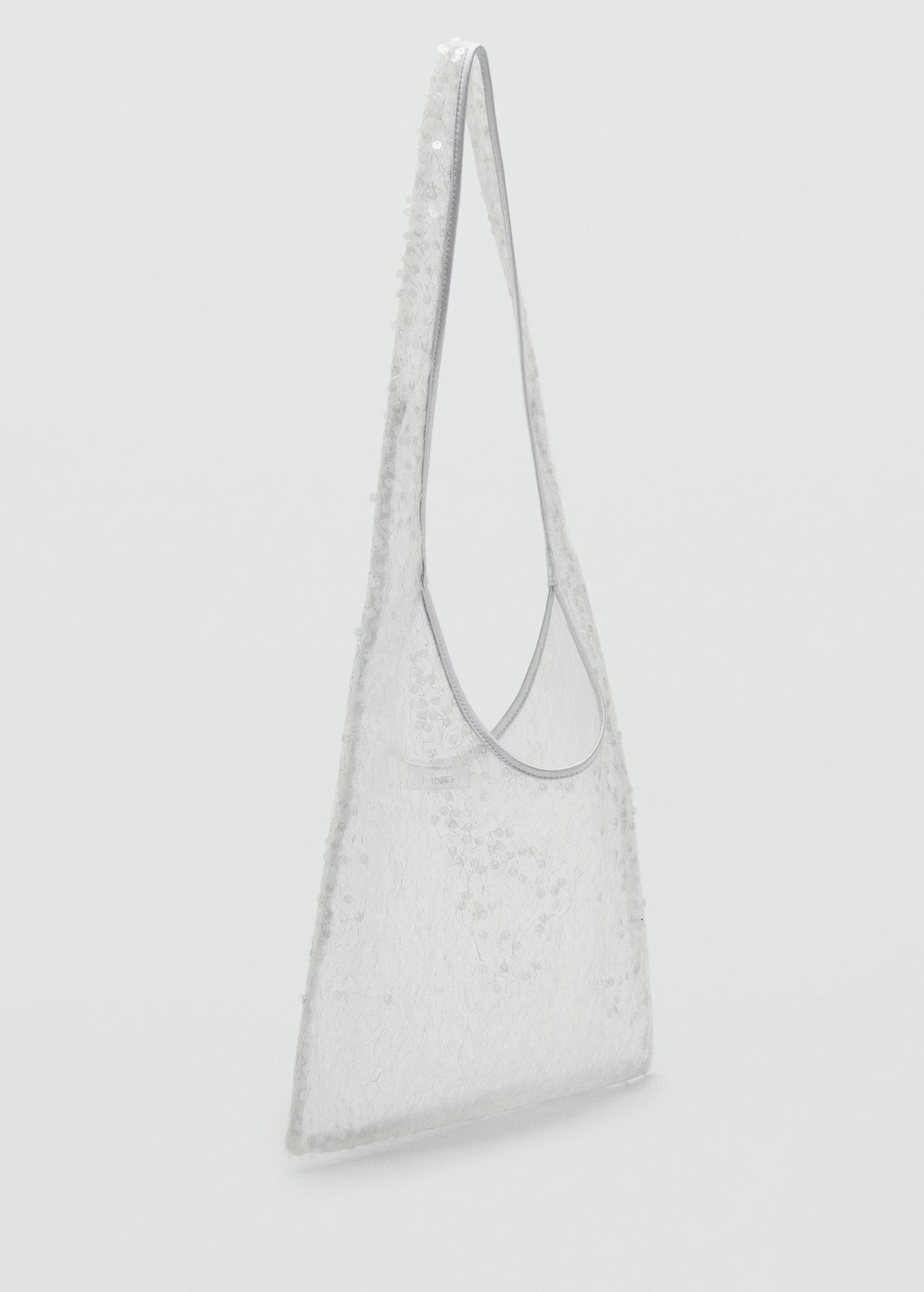 Sac porté épaule paillettes Mango