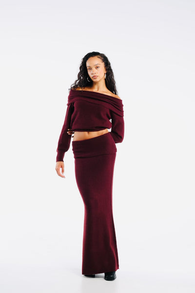 Pull à Épaules Libres