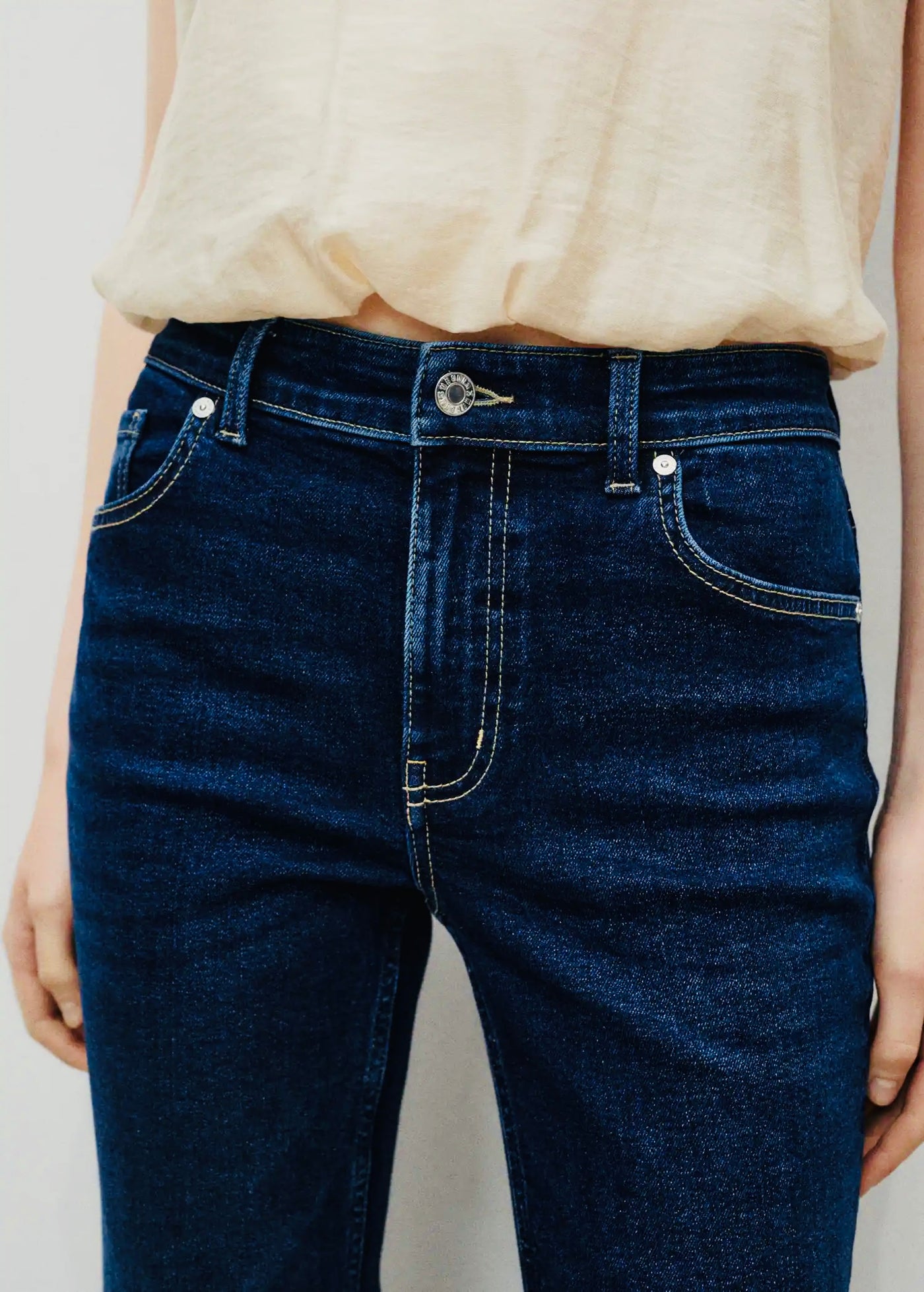 Jean Sienna Flare Crop