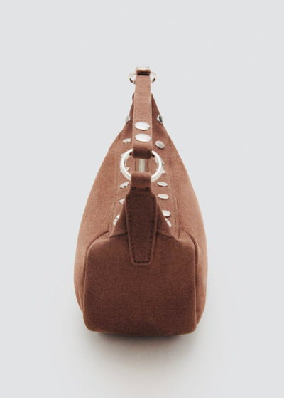 Sac porté épaule clouté Mango