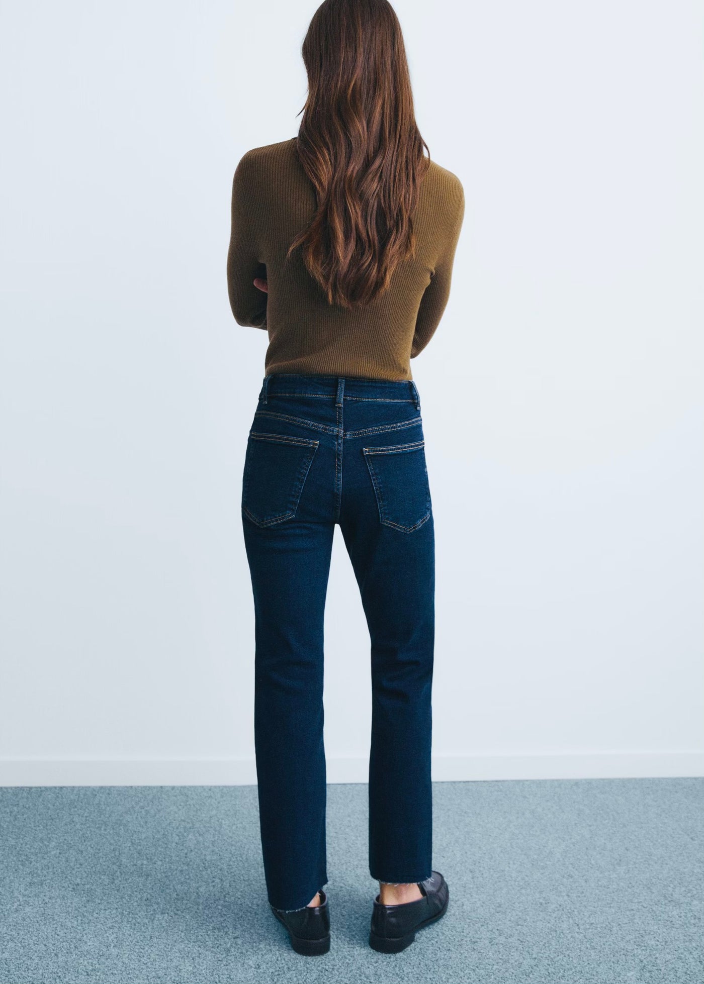 Jean Sienna Flare Crop