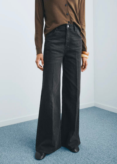 Jean Large Taille Haute