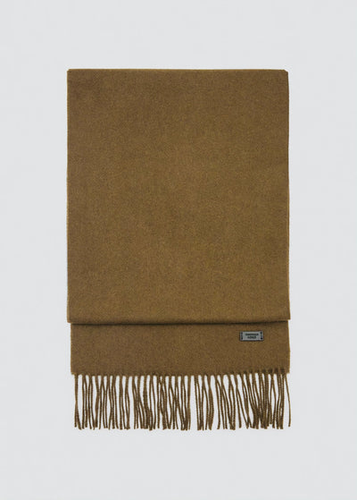 ÉCHARPE UNIE À FRANGES