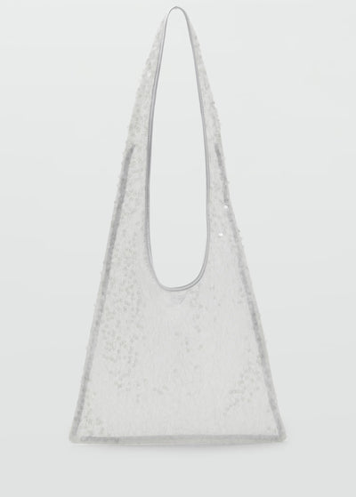 Sac porté épaule paillettes Mango