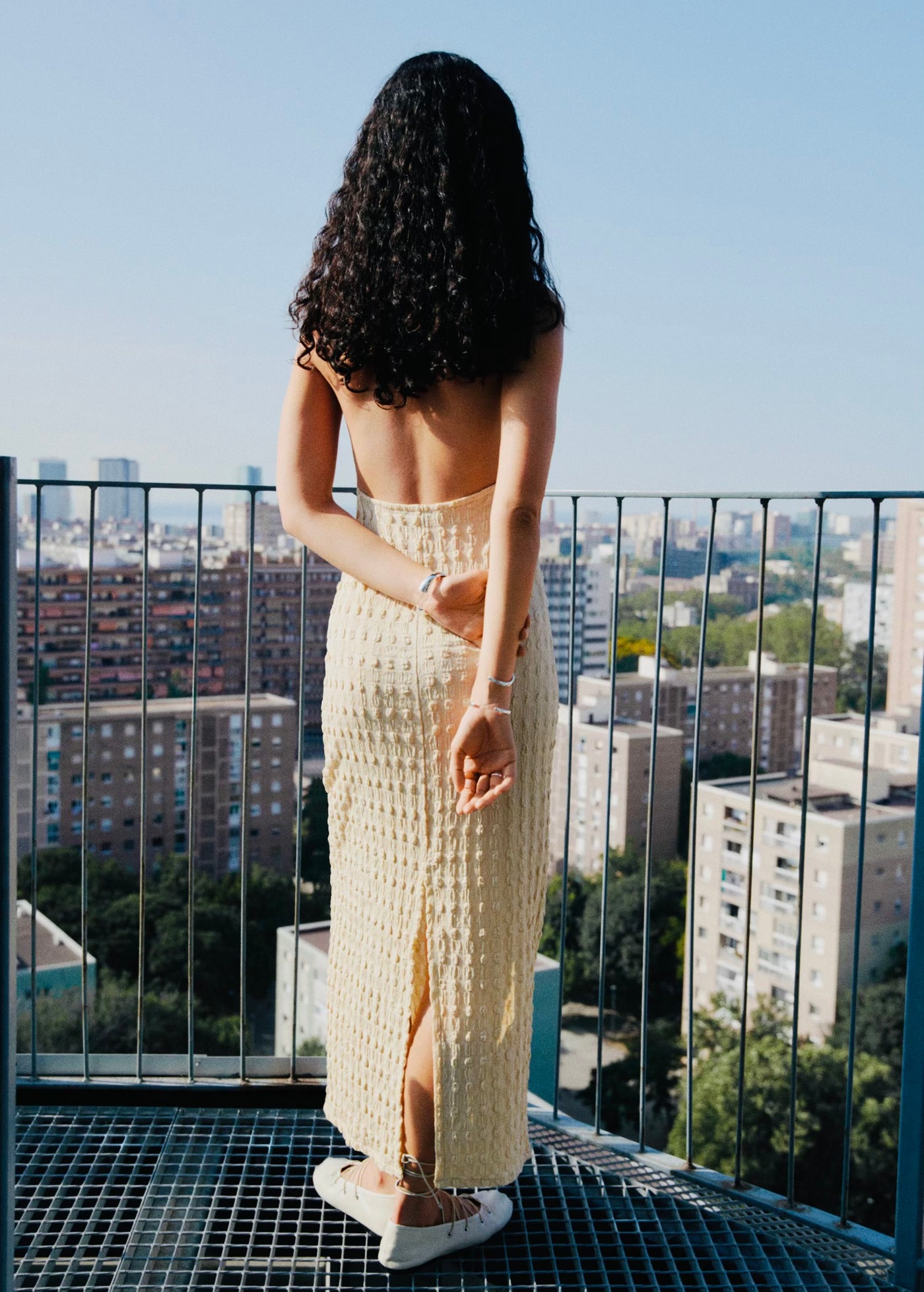 Robe Crêpe Emmanchures Américaines