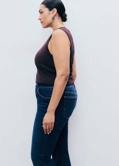 Jean Sienna Flare Crop