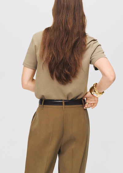 T-shirt Coton Manches Courtes