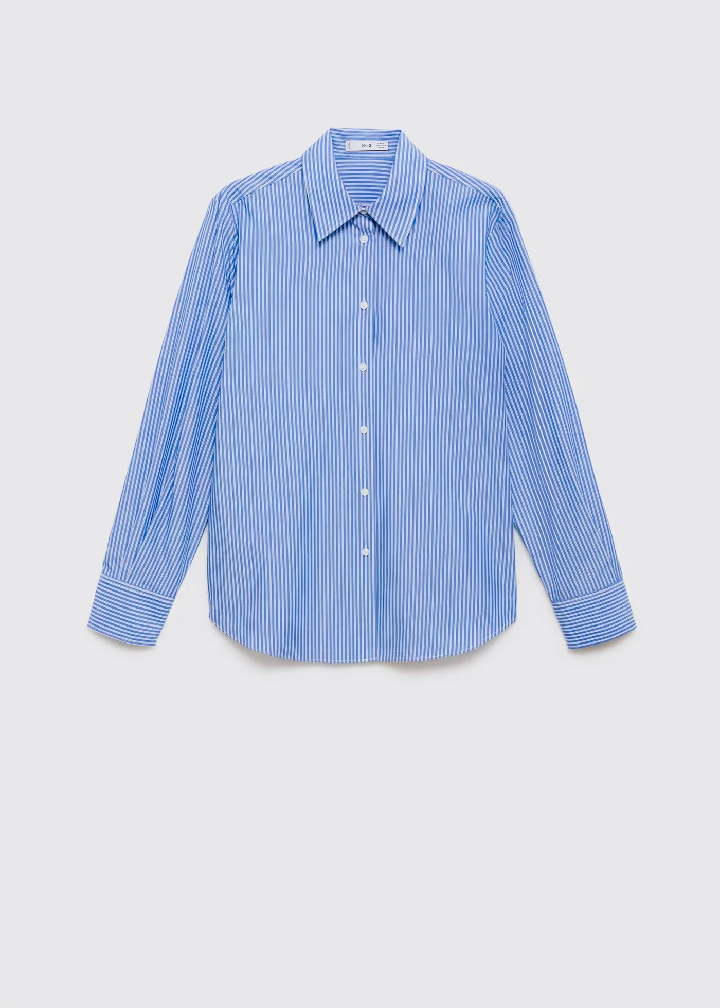 Chemise Droite Mélange Coton et Lyocell