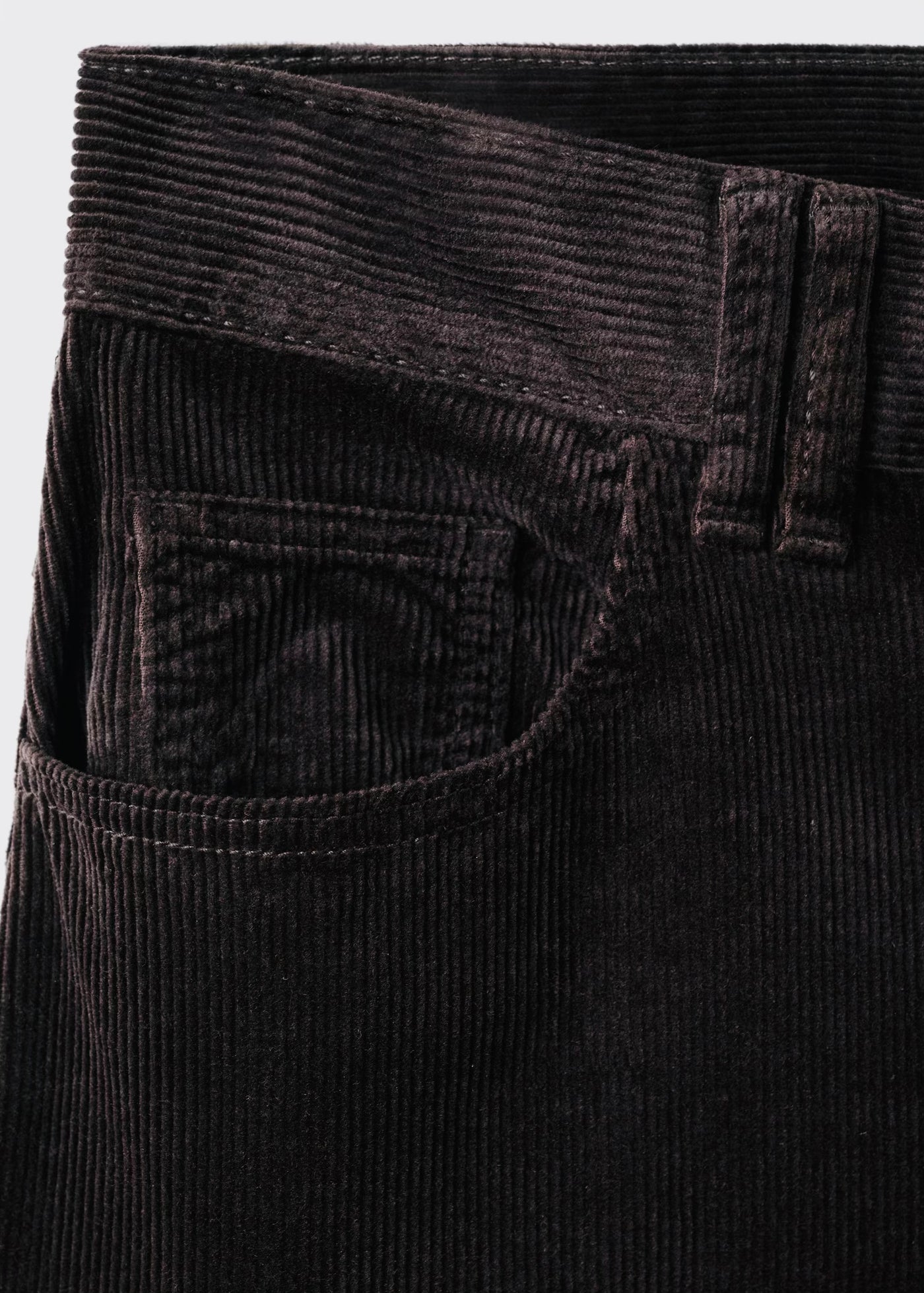 Jean Large en Velours Côtelé