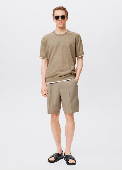 T-Shirt Combiné Coton