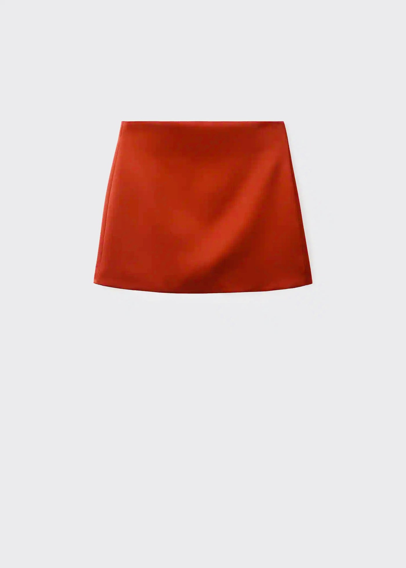 Jupe courte satinée