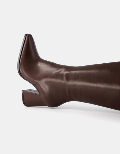 Bottes talon large