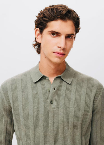 Pull over en maille côtelée à col zippé