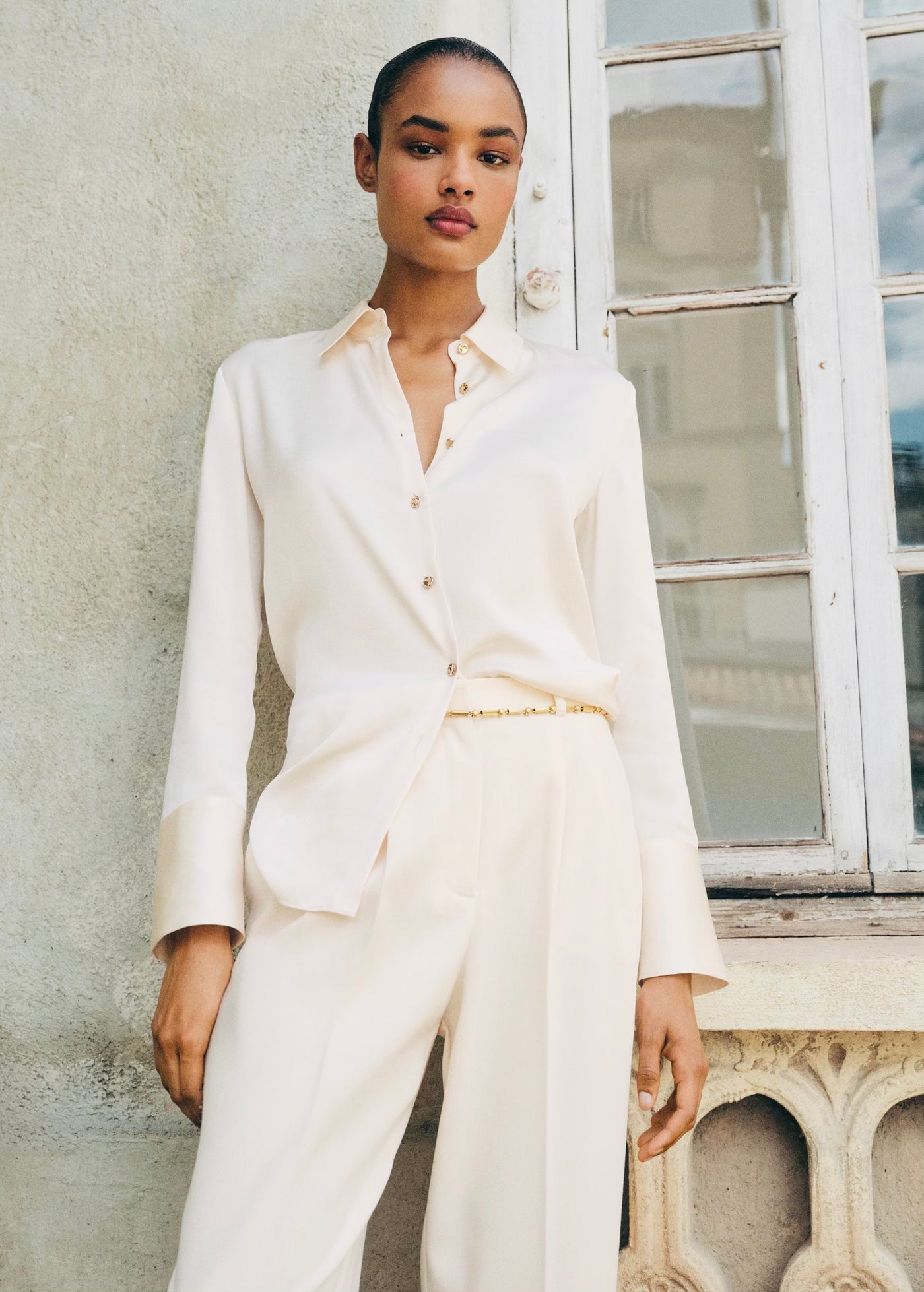 Chemise à Imprimé Abstrait