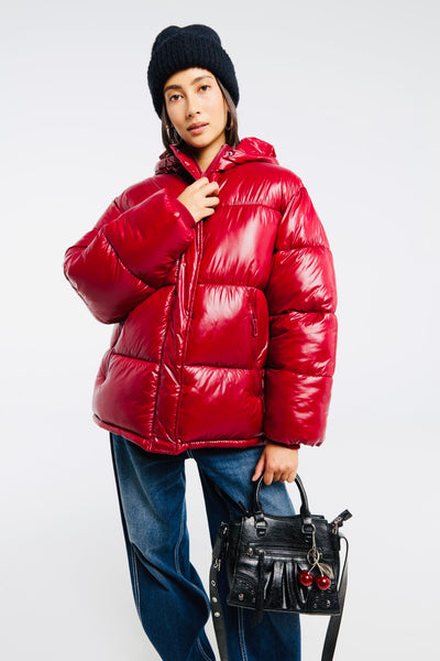 Veste matelassée avec capuche