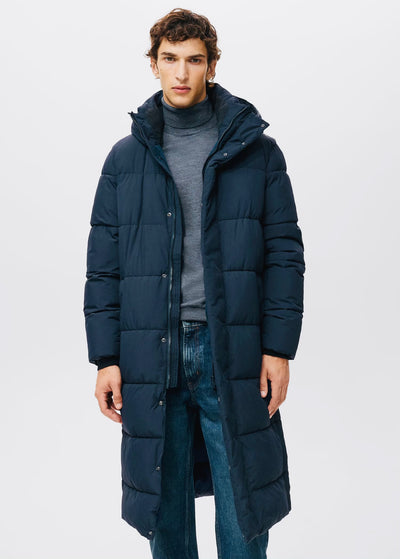 Anorak long matelassé résistant à l’eau