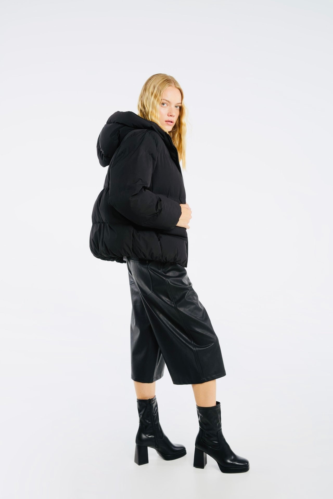 Veste matelassée avec capuche