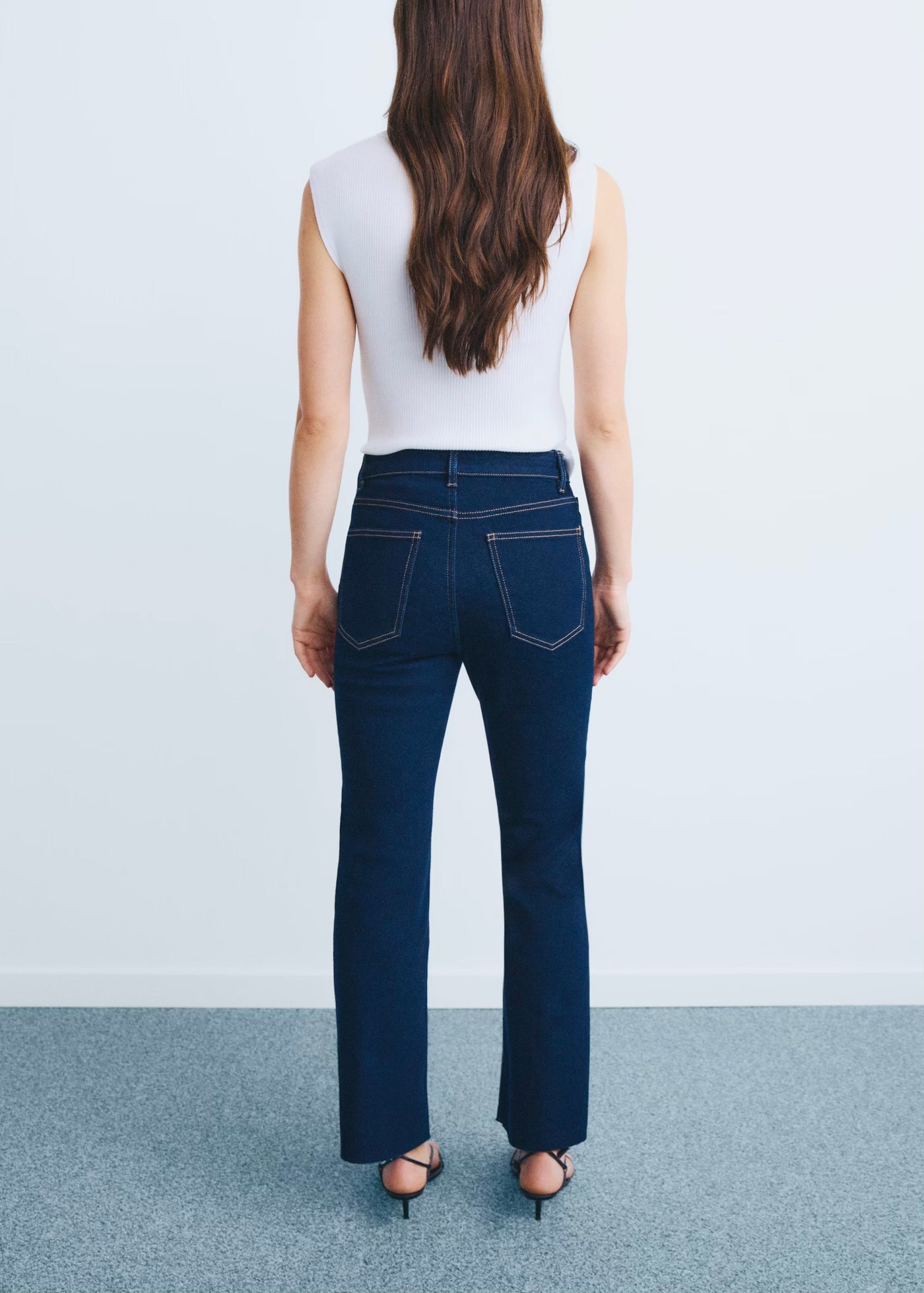 Jean Sienna Flare Crop