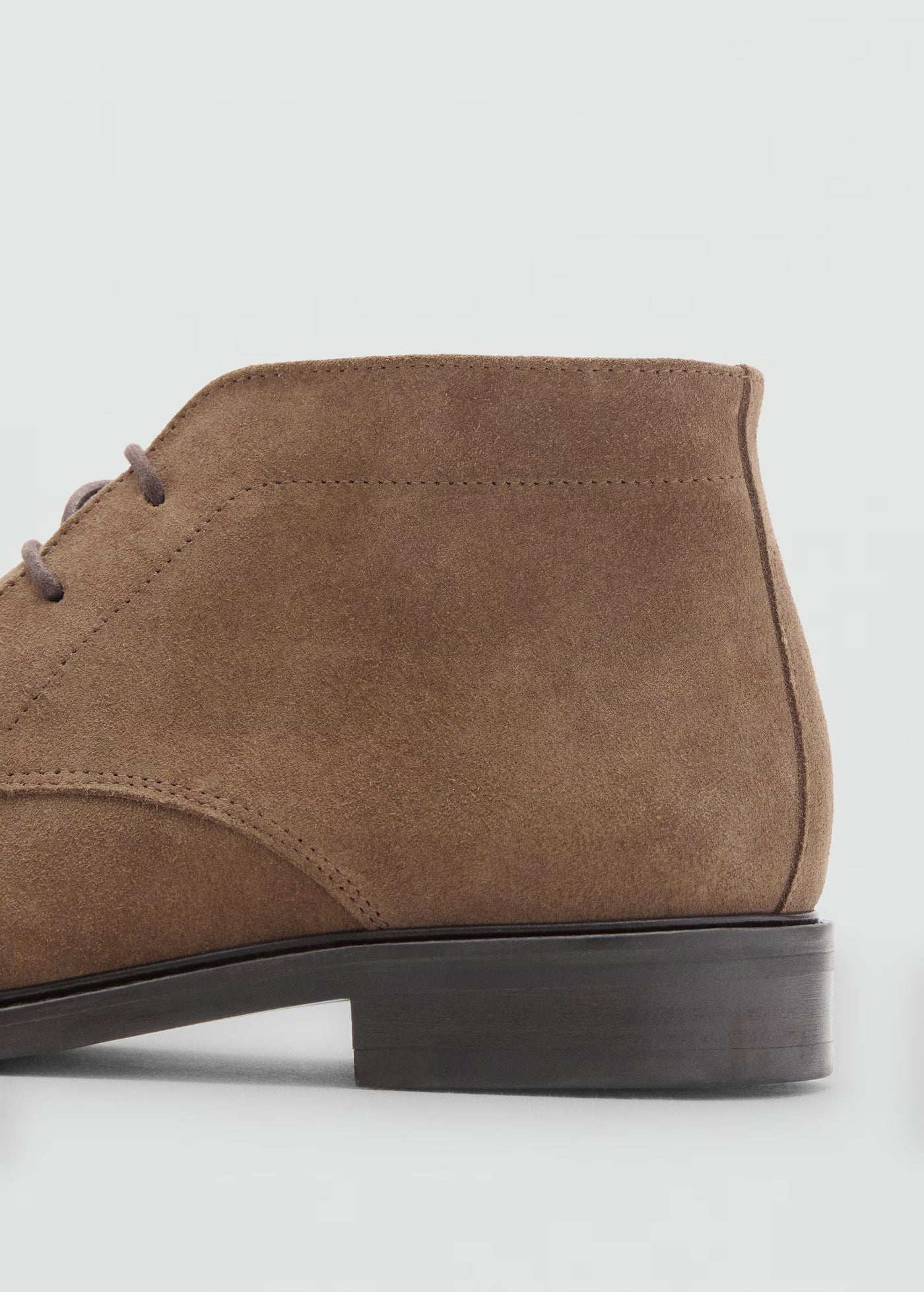 BOTTINES CUIR ET CROÛTE DE CUIR