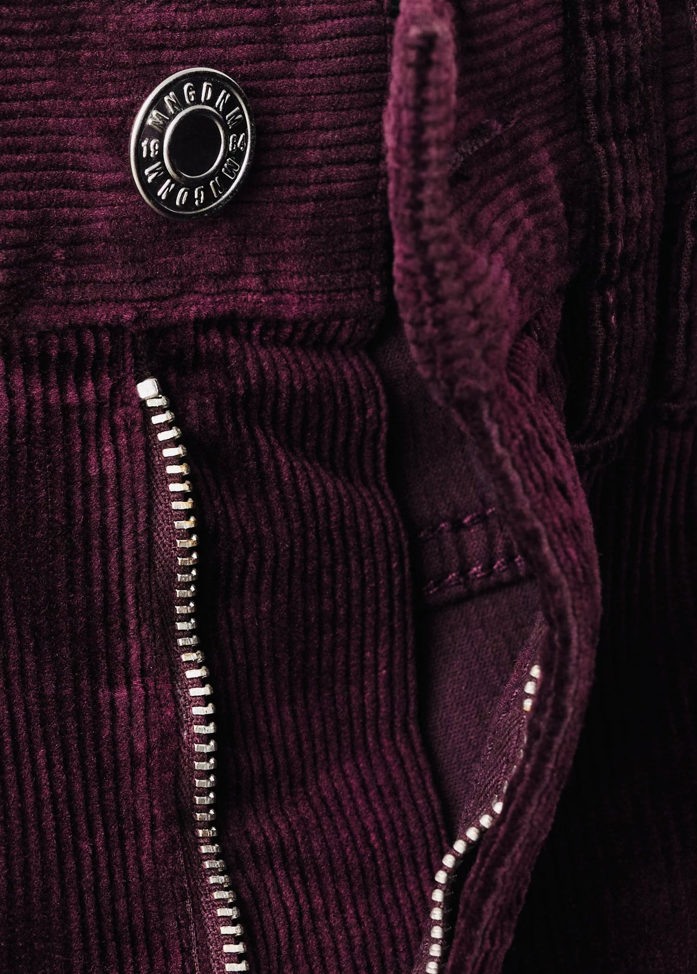 Jean Large en Velours Côtelé