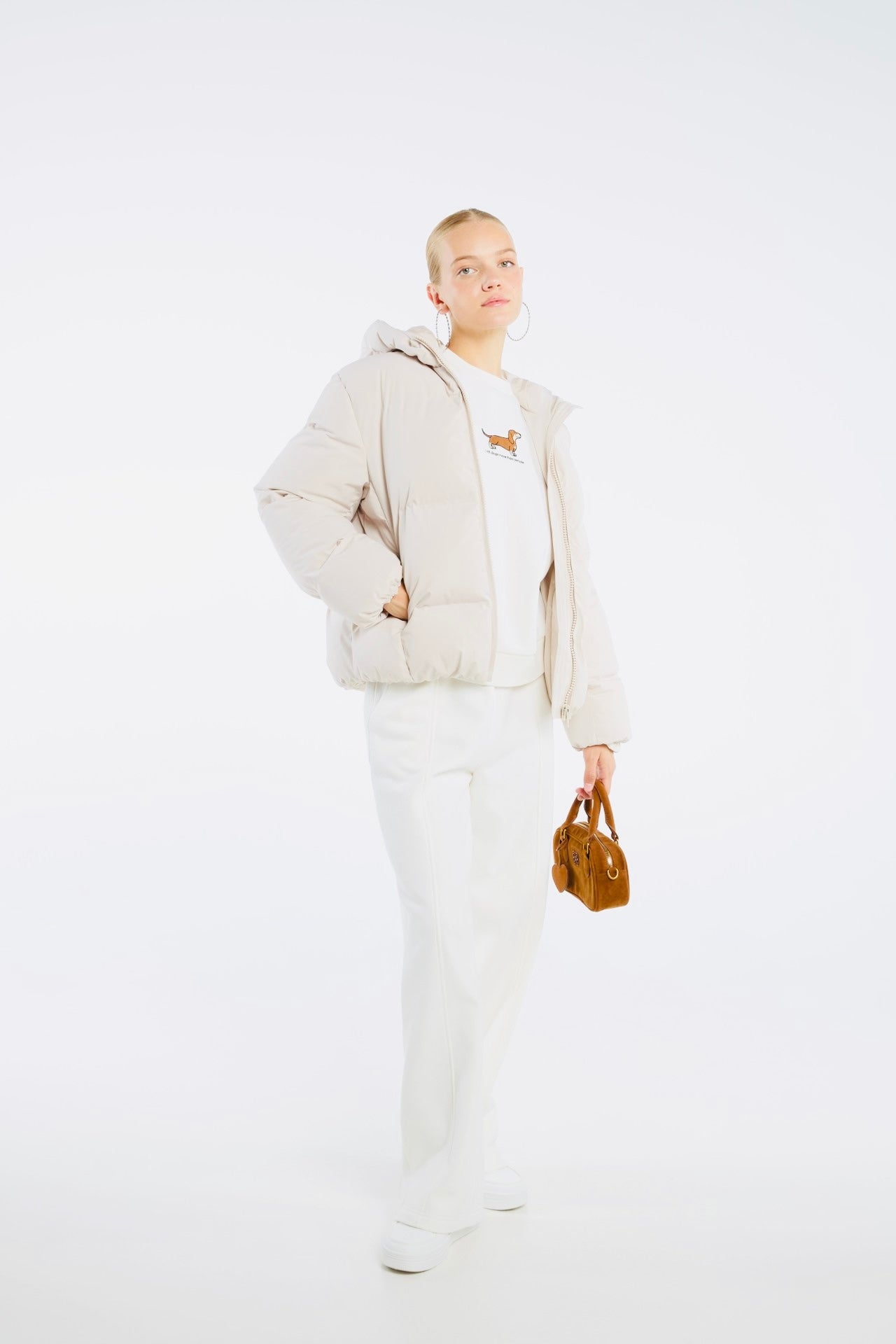 Veste matelassée avec capuche