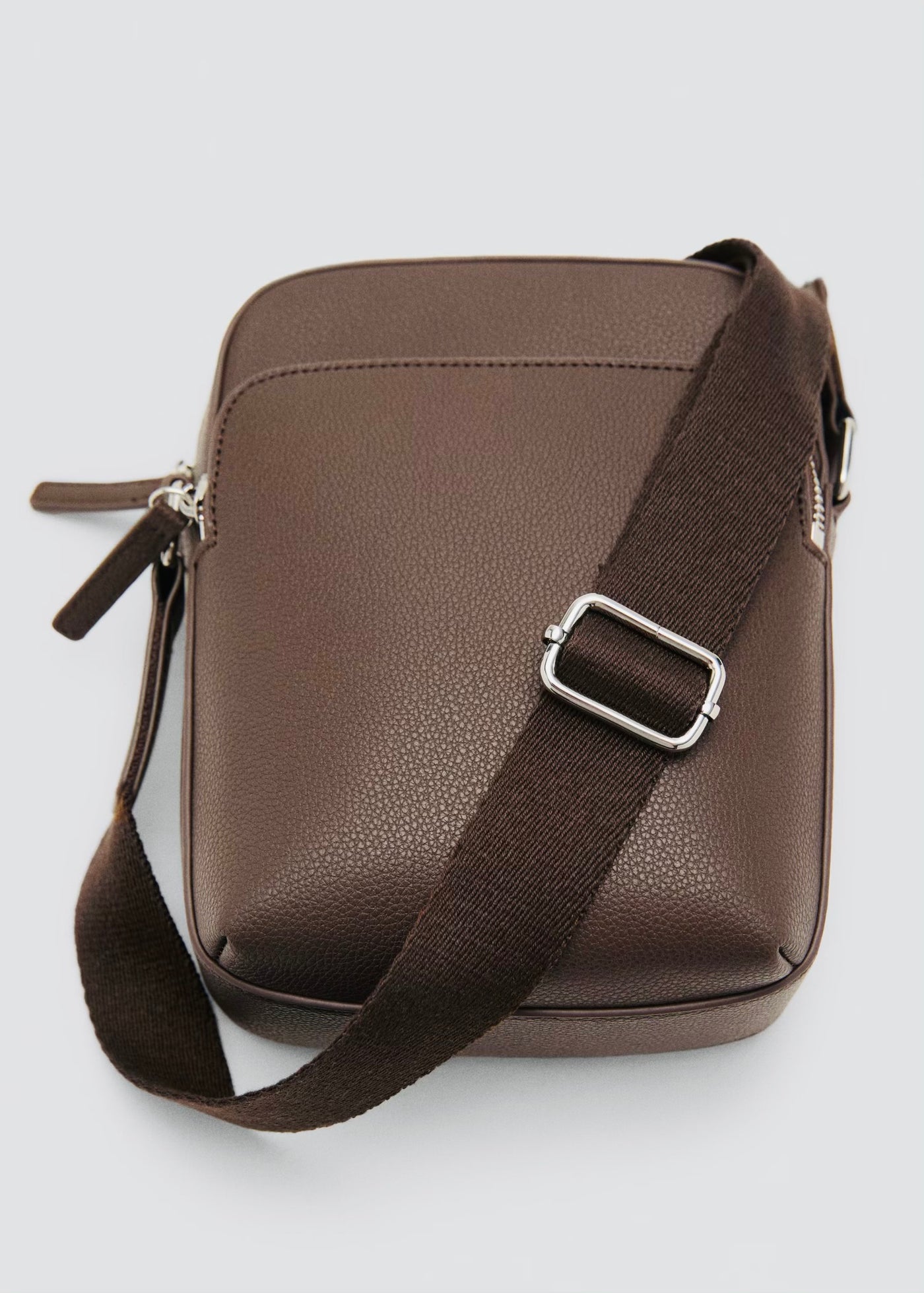 Sac bandoulière simili-cuir effet grainé Mango