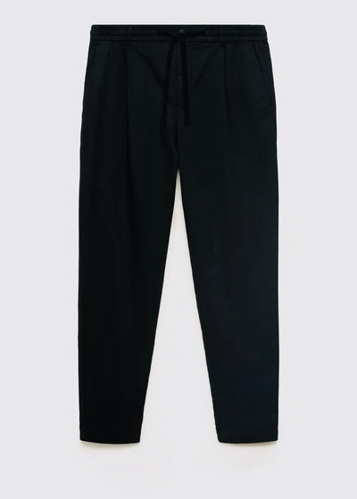 Pantalon Slim Fit Lin avec Cordon