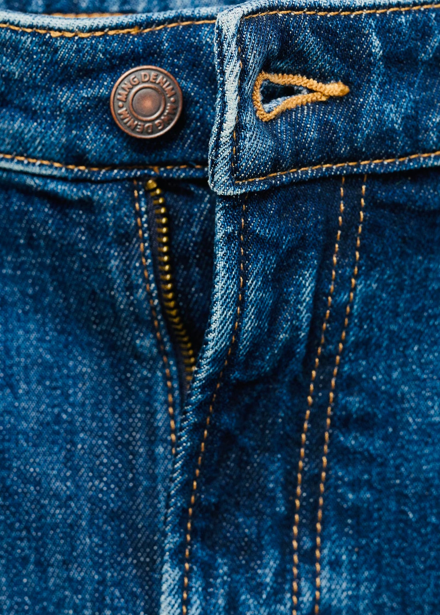 Jean Ben Cropped Tapered-Fit Mango