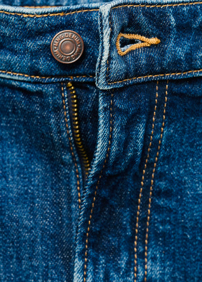 Jean Ben Cropped Tapered-Fit Mango