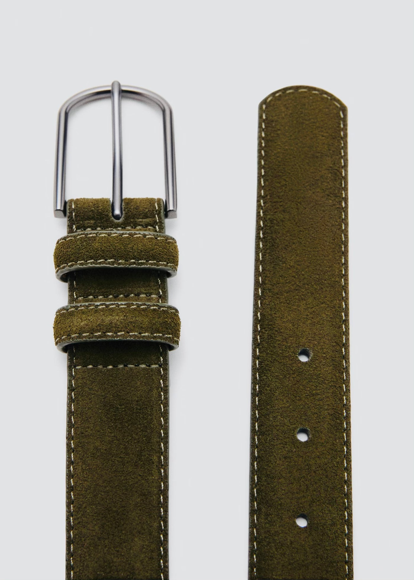 ceinture cuir suède