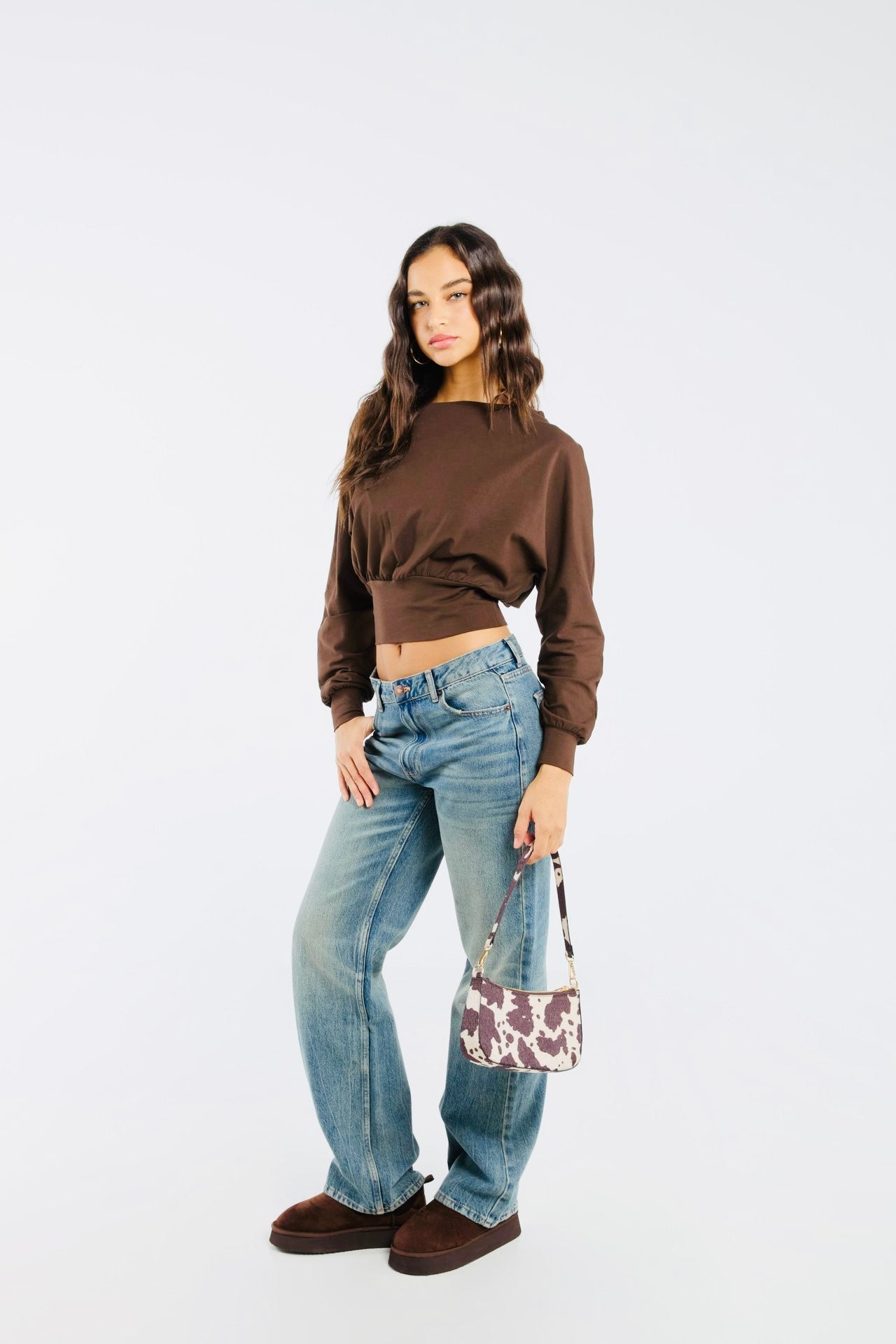 Haut Chemise ample à manches longues