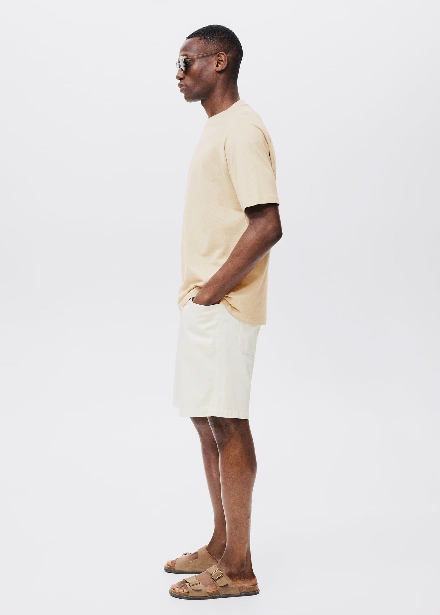 T-Shirt Coton Lin Relaxed-Fit Mango